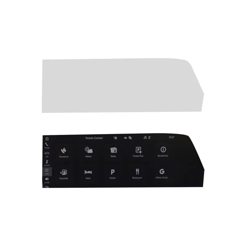 DISPRO Screenprotector Porsche 911 (992) – Matte Anti-Fingerprint