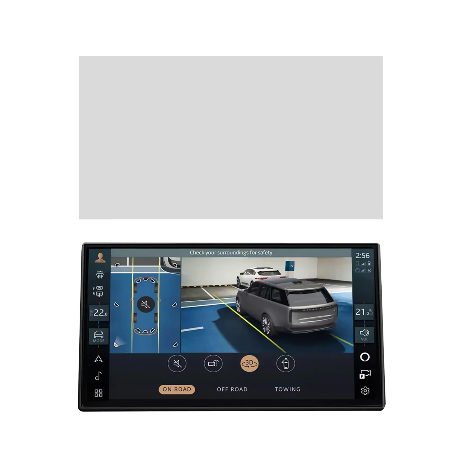 DISPRO Screenprotector Range Rover Vogue – Matte Anti-Fingerprint