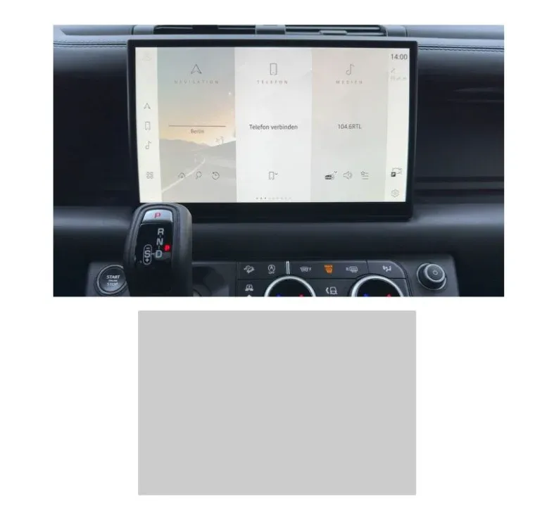 DISPRO Screenprotector Land Rover Defender – Matte Anti-Fingerprint