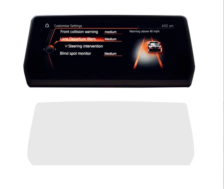 DISPRO Screenprotector Toyota Supra – Matte Anti-Fingerprint