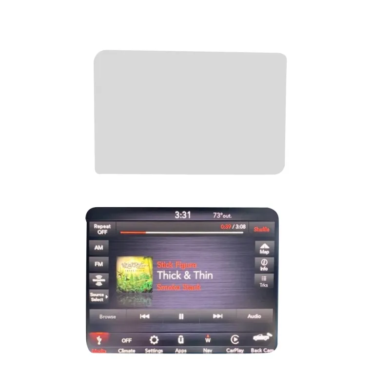 DISPRO Screenprotector Dodge RAM 1500 – Matte Anti‑Fingerprint