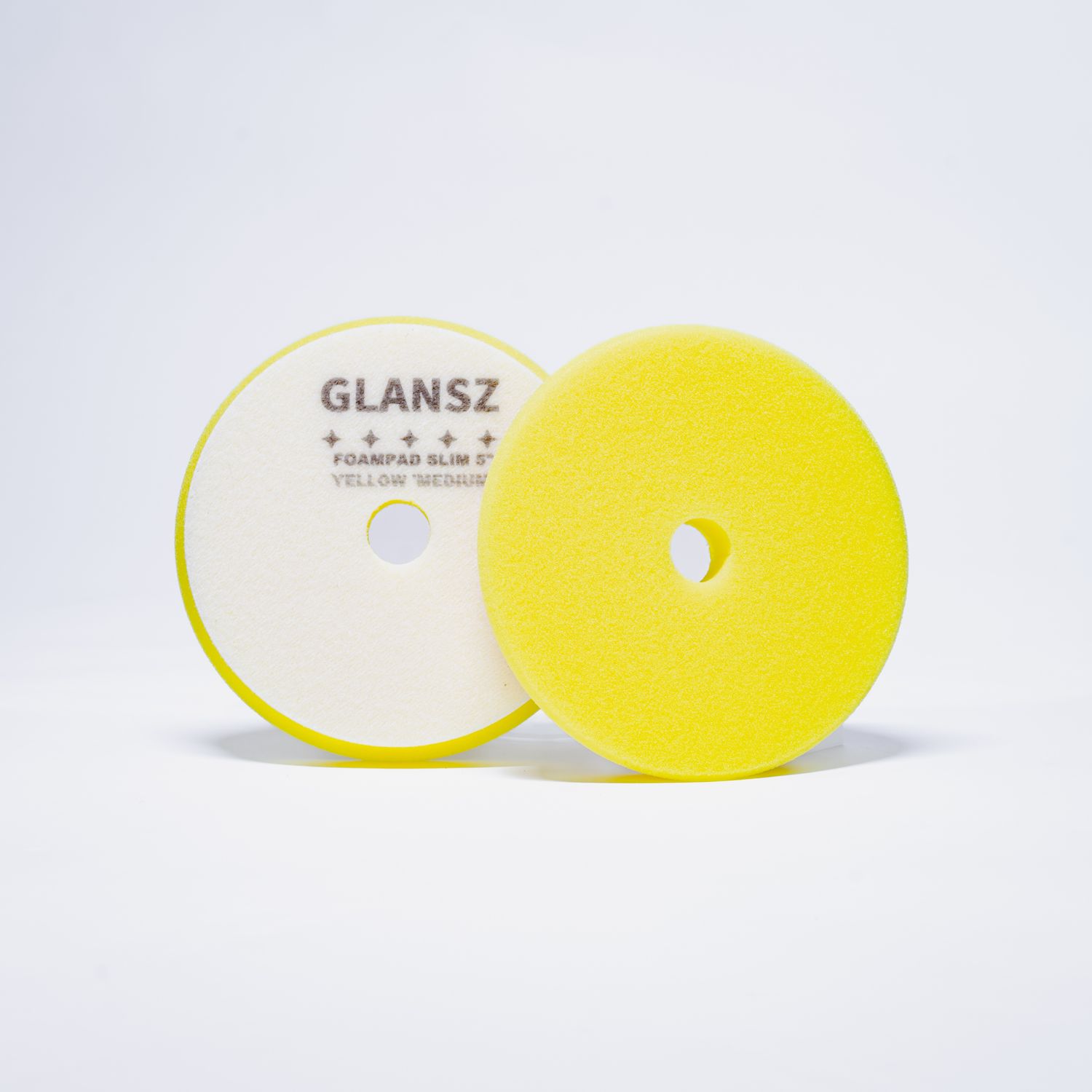 Foampad Glansz, Slim Geel 3&quot; Medium