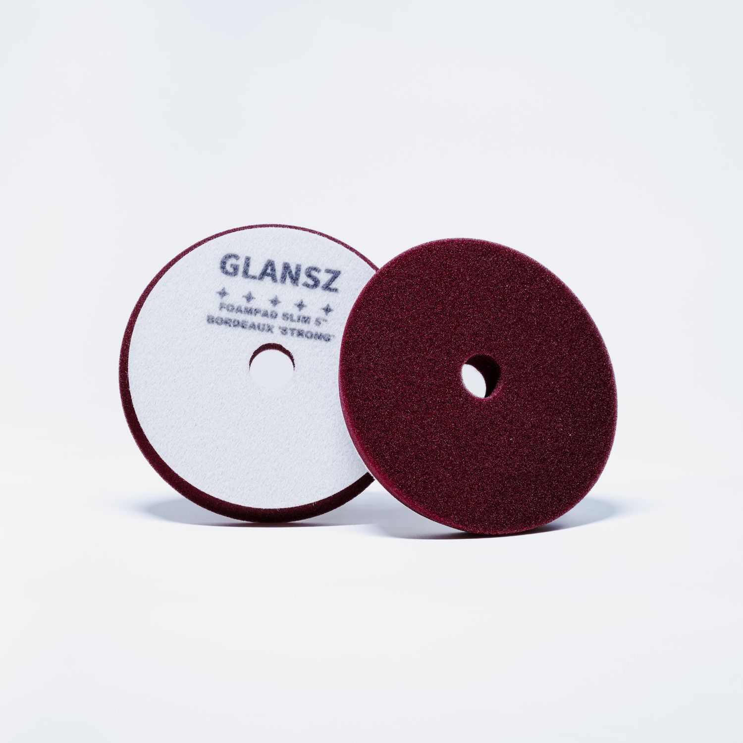 Foampad Glansz, Slim Bordeaux 5&quot; Sterk