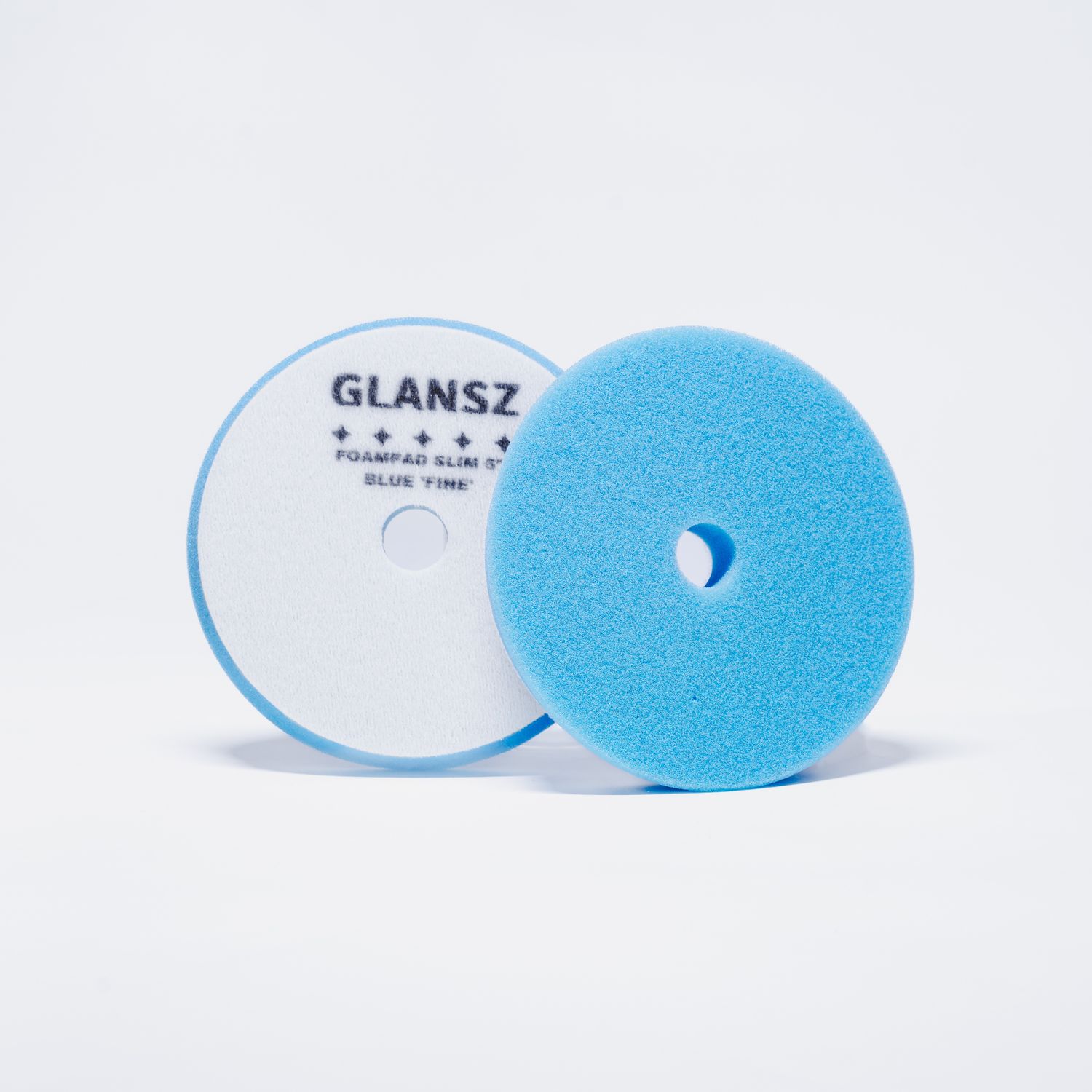 Foampad Glansz, Slim Blauw 3&quot; Fijn