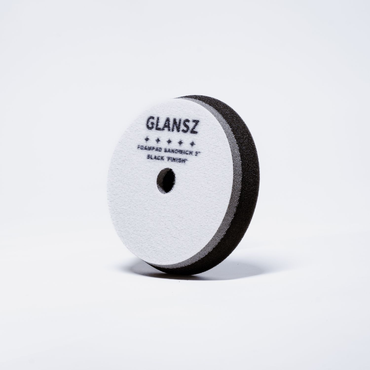 Foampad Glansz, Sandw. Zwart 5&quot; Finish