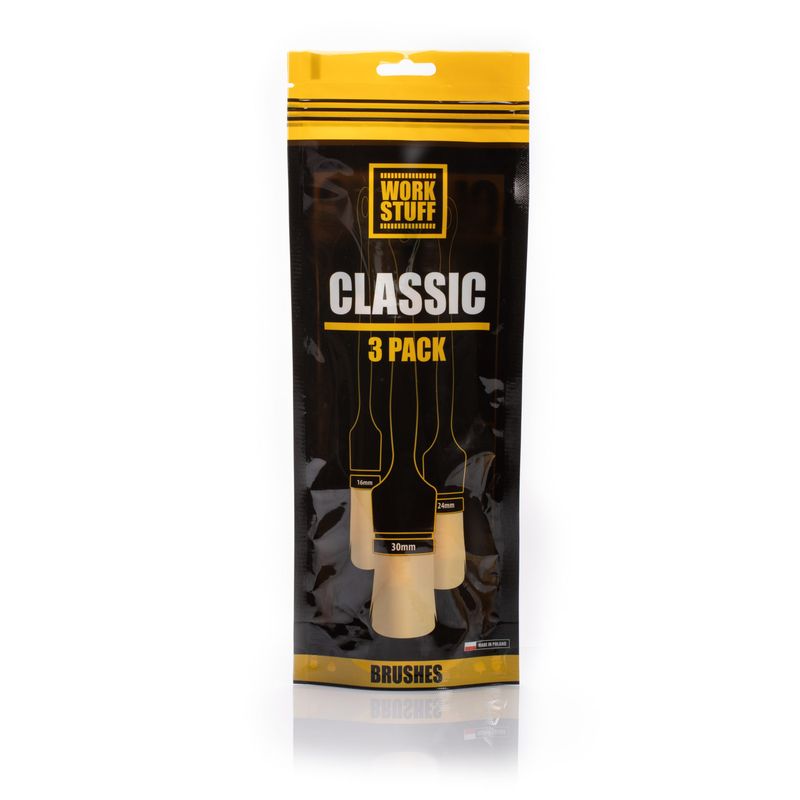 Work Stuff — Detailing Brush Classic 3-Pack (16,24 &amp; 30 mm)