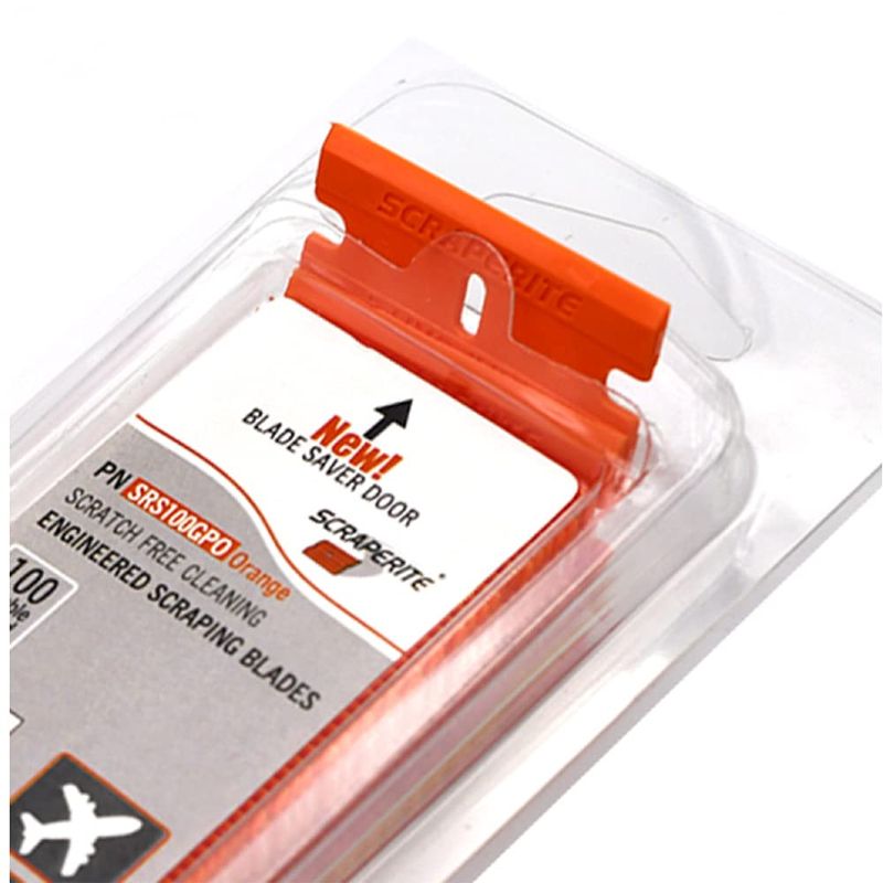 Scraperite — Safety Scraper Rechte Mesjes Navulling (100-Pack)