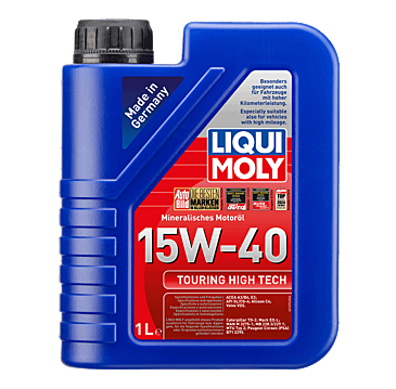 Liqui Molly — Touring High Tech 15W40 Hogedrukreinigerolie (1L)