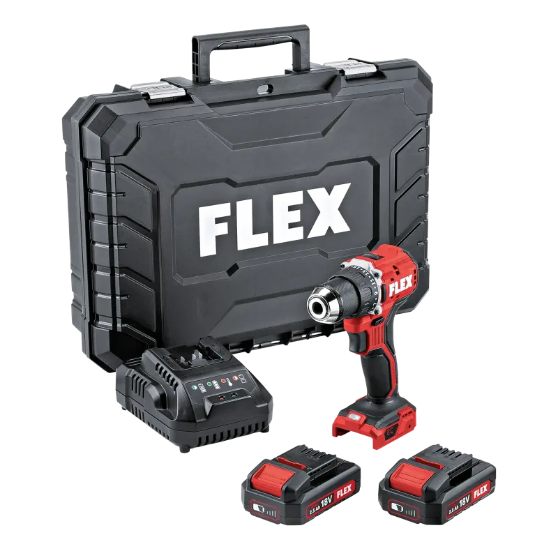 FLEX — Accuboorschroefmachine DD 2G 18.0-EC LD/2.5 SET