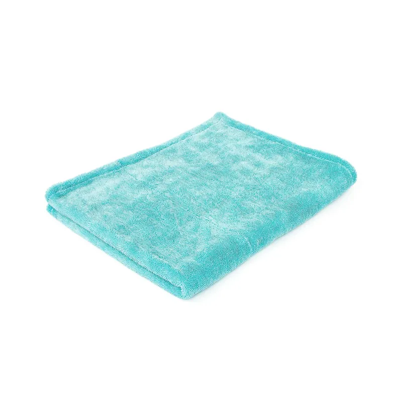 The Rag Company — Liquid8r Microvezel Droogdoek (turquoise & grijs)