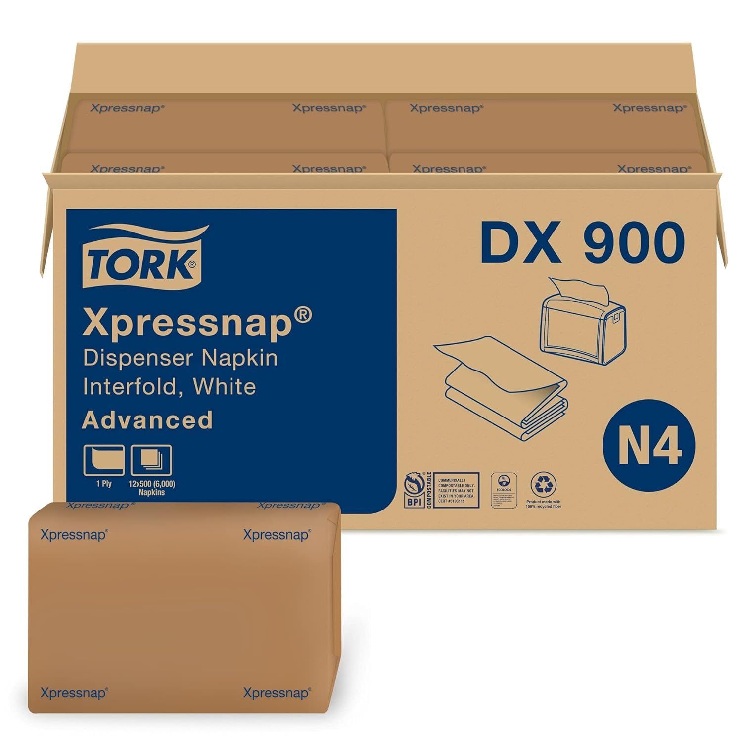 DX900 DISPENSER NAPKINS