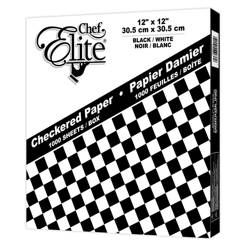 Checkered Paper – 12″ x 12″