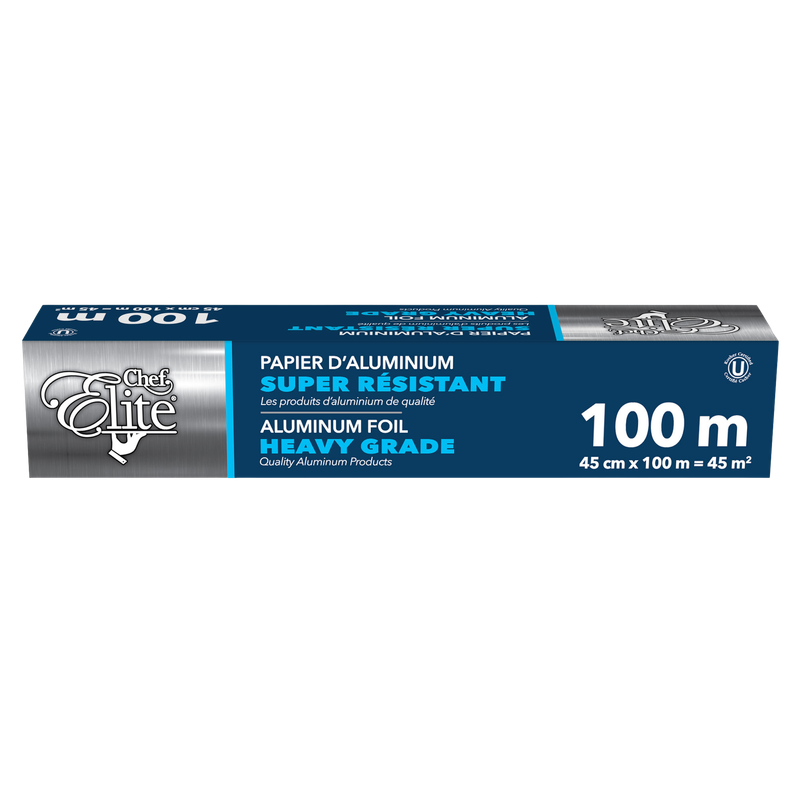 Aluminum Foil - 45cm x 100m - Heavy Grade