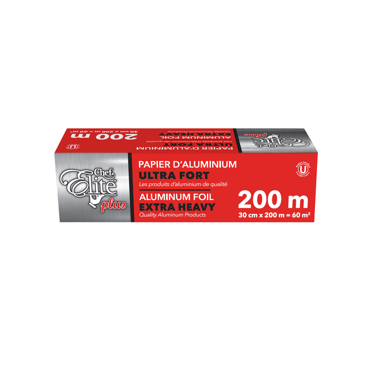 Aluminum Foil - 30cm x 200m - Extra Heavy