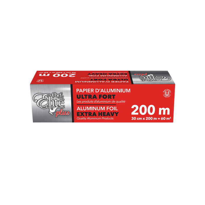 Aluminum Foil - 30cm x 200m - Extra Heavy