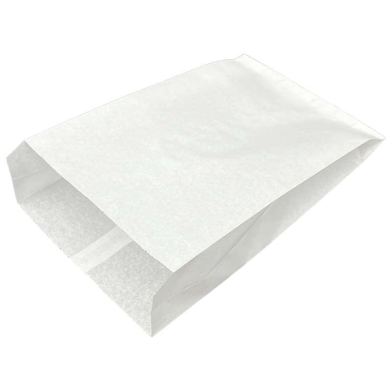 Greaseproof Paper Sandwich Bags - 6” x 2” x 9” - White