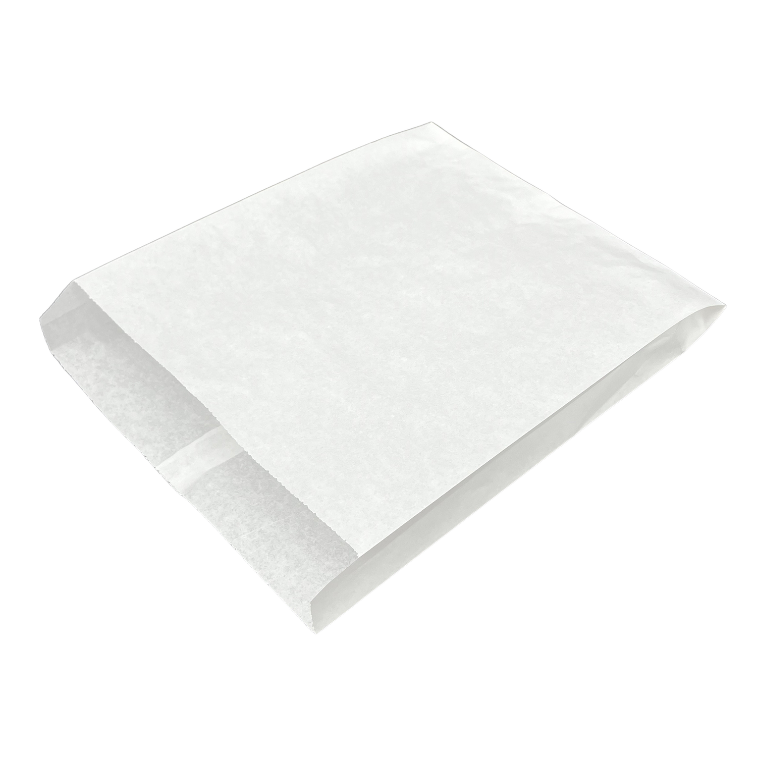 Greaseproof Paper Sandwich Bags - 6” x 0.75” x 6.75” - White