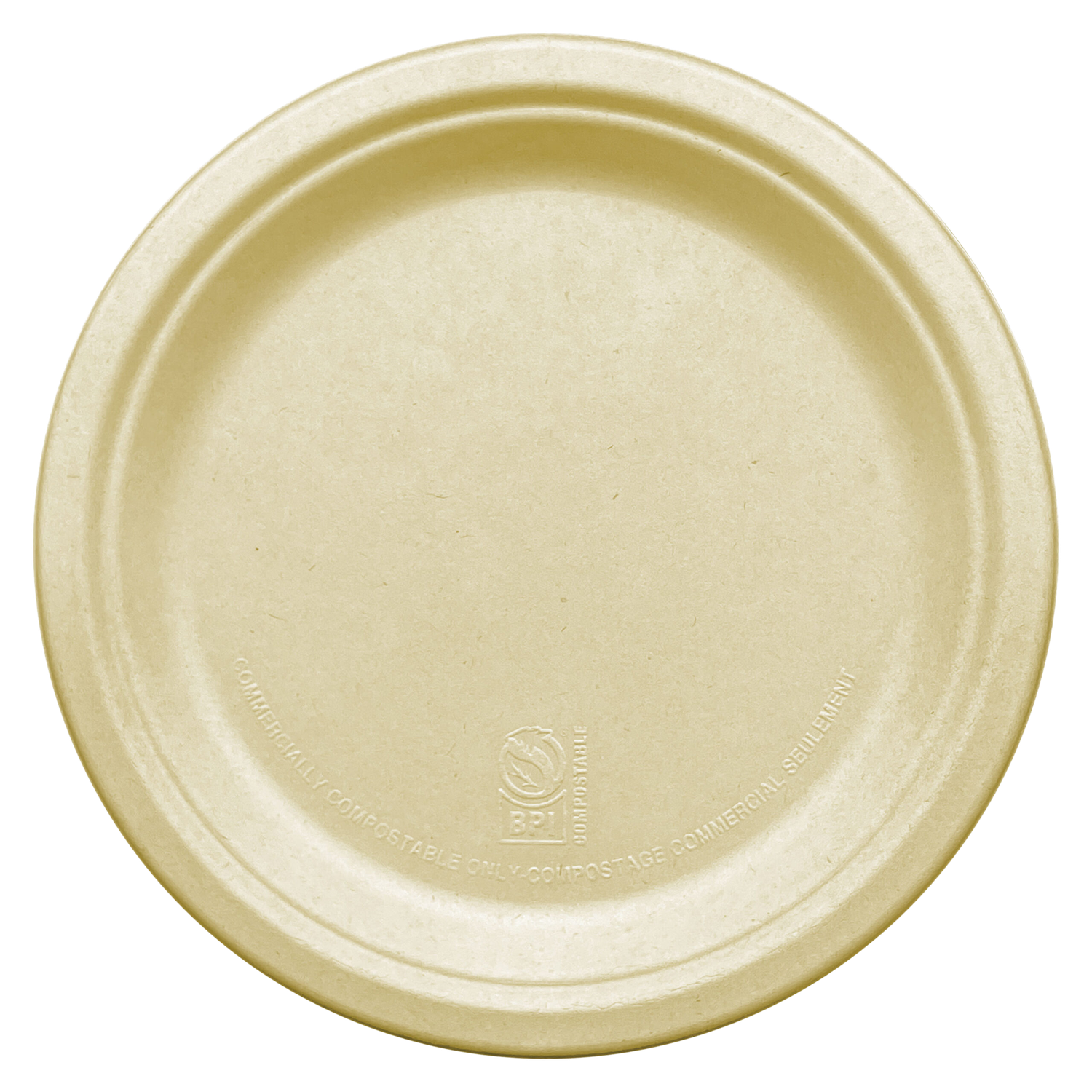 Compostable Plates - 10” - Bagasse
