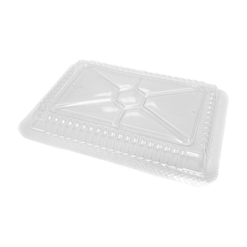 Polypropylene Anti-fog Dome Lids - 17.8cm x 12.8cm x 1.8cm - For 0060220