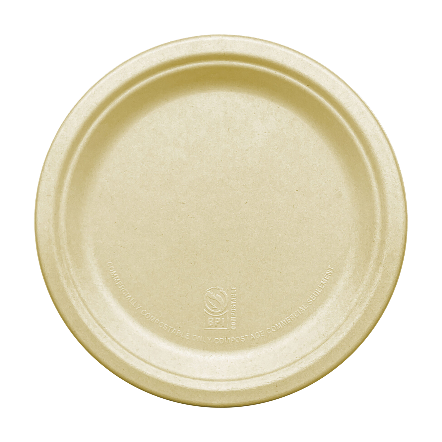 Compostable Plates - 9” - Bagasse