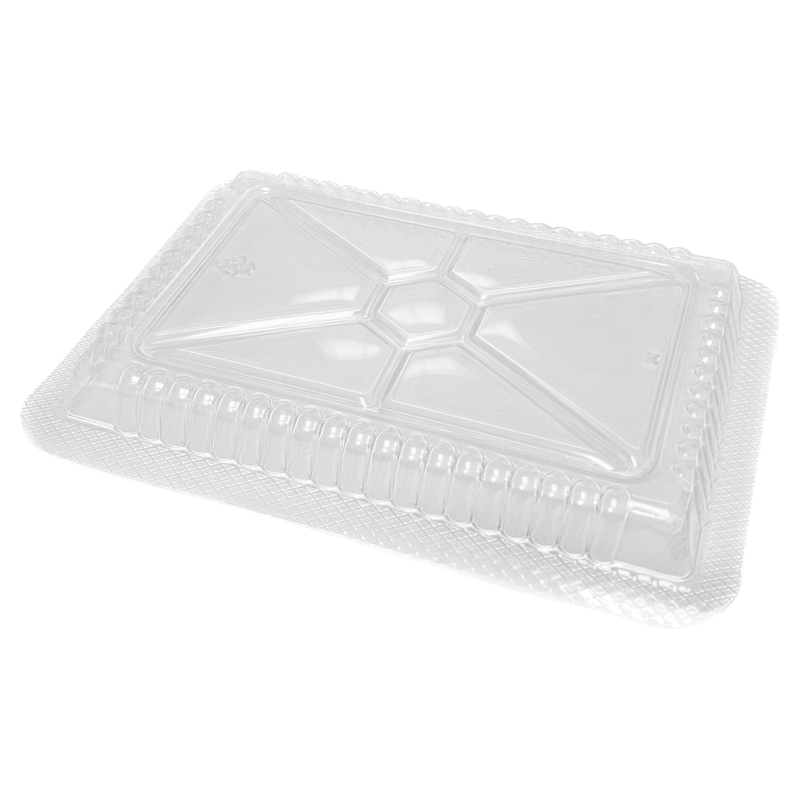 Polypropylene Anti-fog Dome Lids - 21.2cm x 15cm x 1.8cm - For 0060225 &amp; 0060240