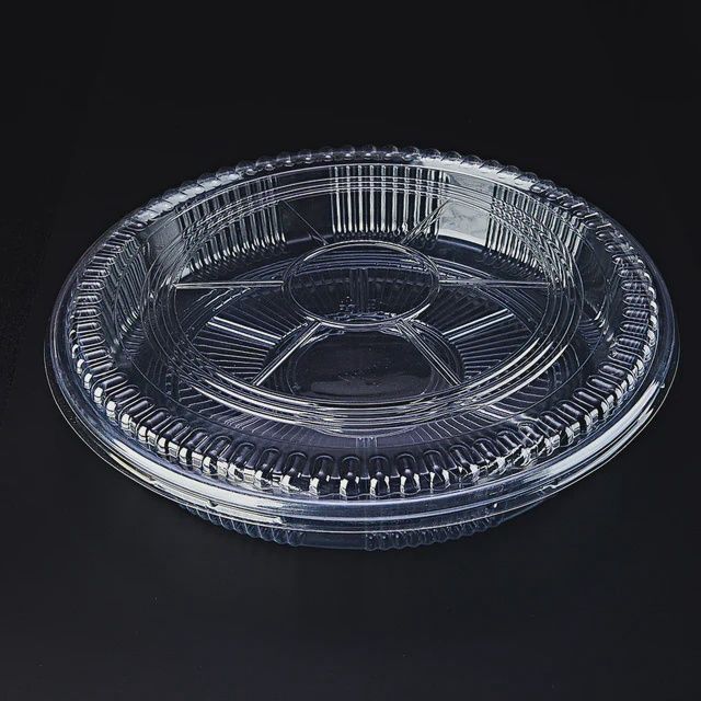 12&quot; Round Platters with Lids