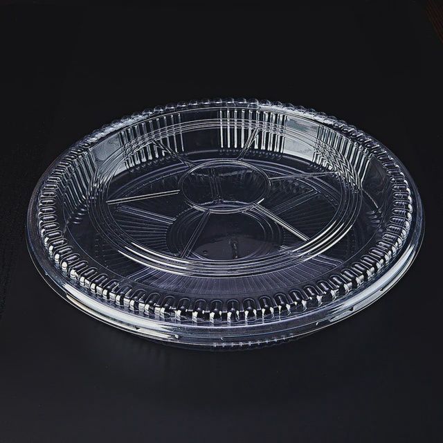 16&quot; Round Platters with Lids