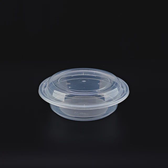 16oz PP Round Container With Lid