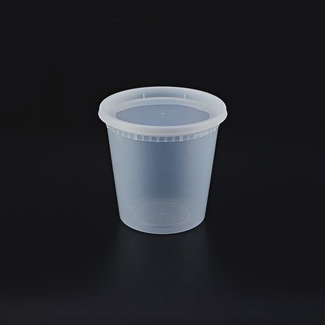 24oz PP DELI Container With Lid