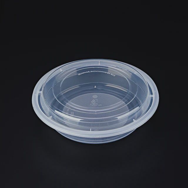 24oz PP Round Container With Lid