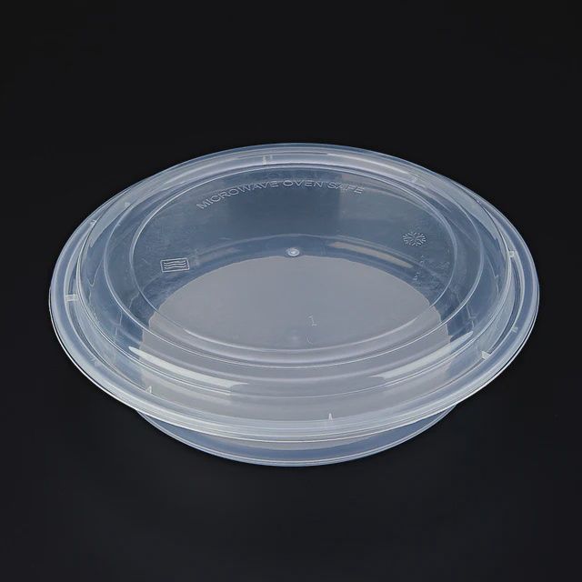 37oz PP Round Container With Lid