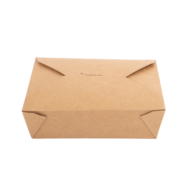Kraft Paper Box, 66oz, #3 8.66 x 6.22 x 2.4’’’’