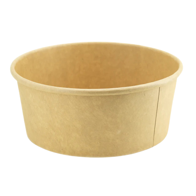 Kraft Paper Round bowls 26oz