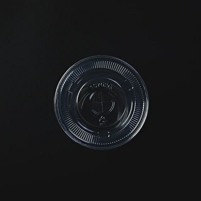 PET Flat Lids for 7oz - 8oz