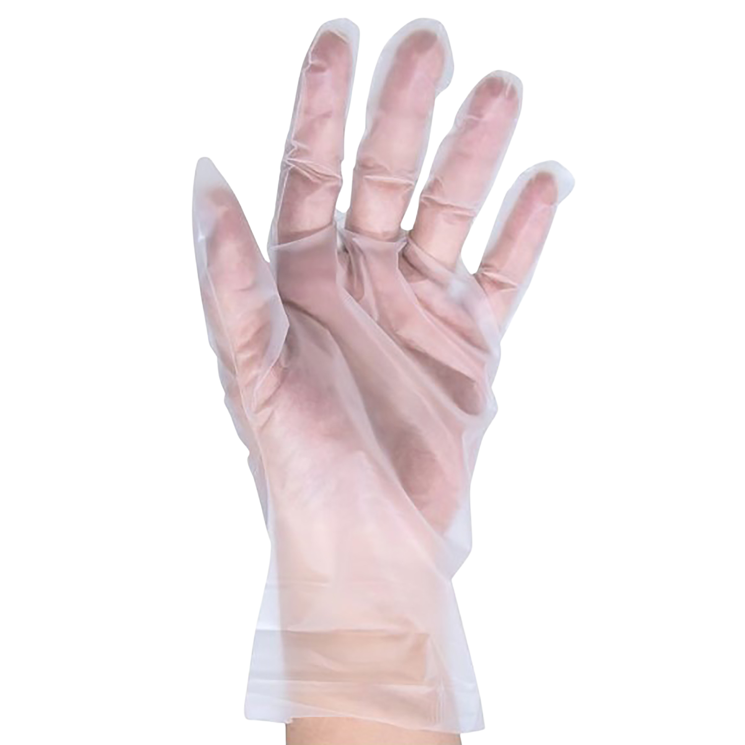 Thermoplastic Elastomer Gloves - Powder Free - Clear - 100Pk, Size: S
