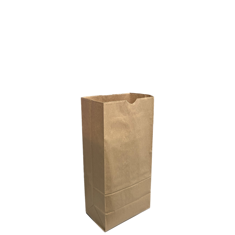 Paper Grocery Bags - 5.91” x 3.54” x 11.02” - 6lb - DD30 - Kraft