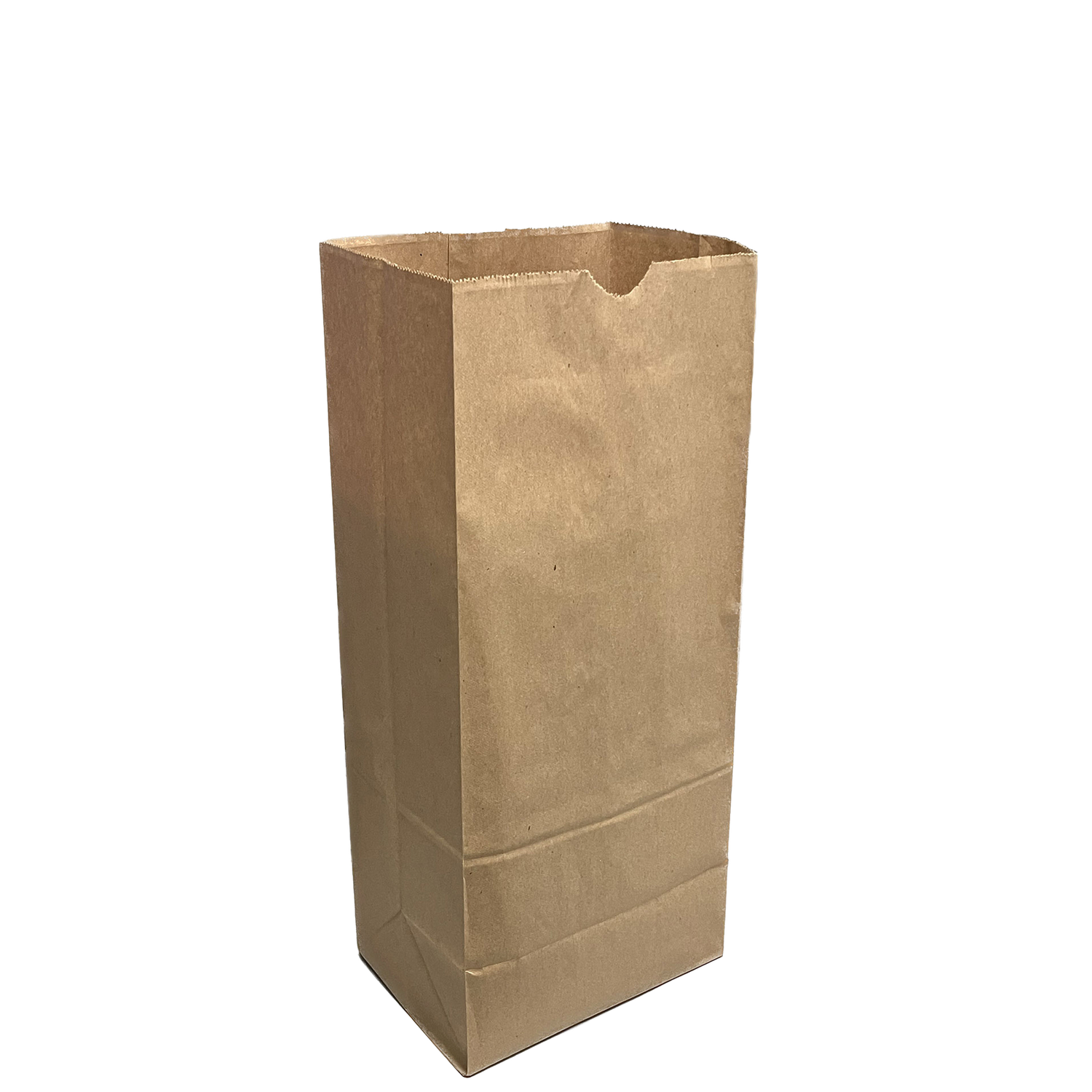 Paper Grocery Bags - 6.31” x 4.12” x 13.37” - 10lb - DD35 - Kraft
