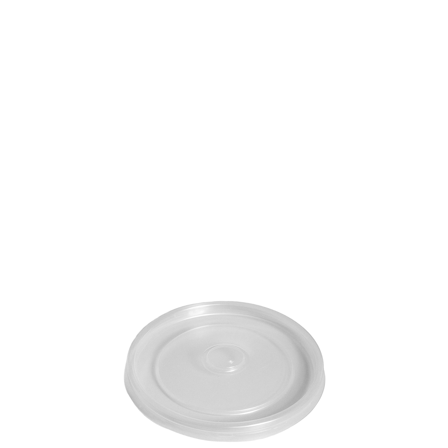 Polypropylene Vented Lids - For 3.5oz Containers - Clear