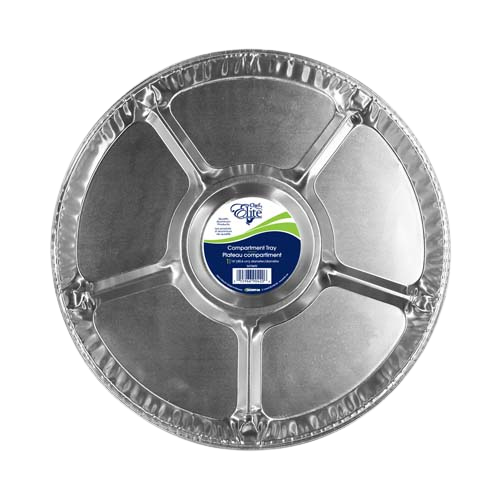 Round 5-Compartment Tray - 16” dia.