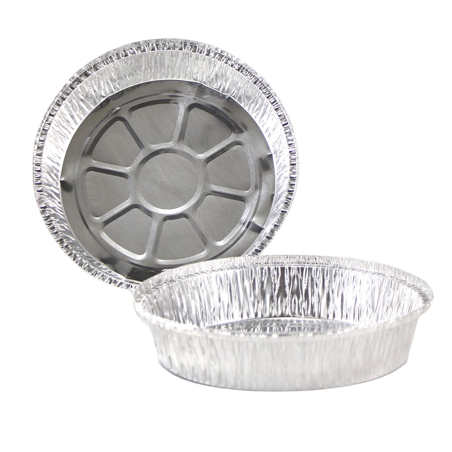 Round Aluminum Containers - 8” dia. - 30 Gauge