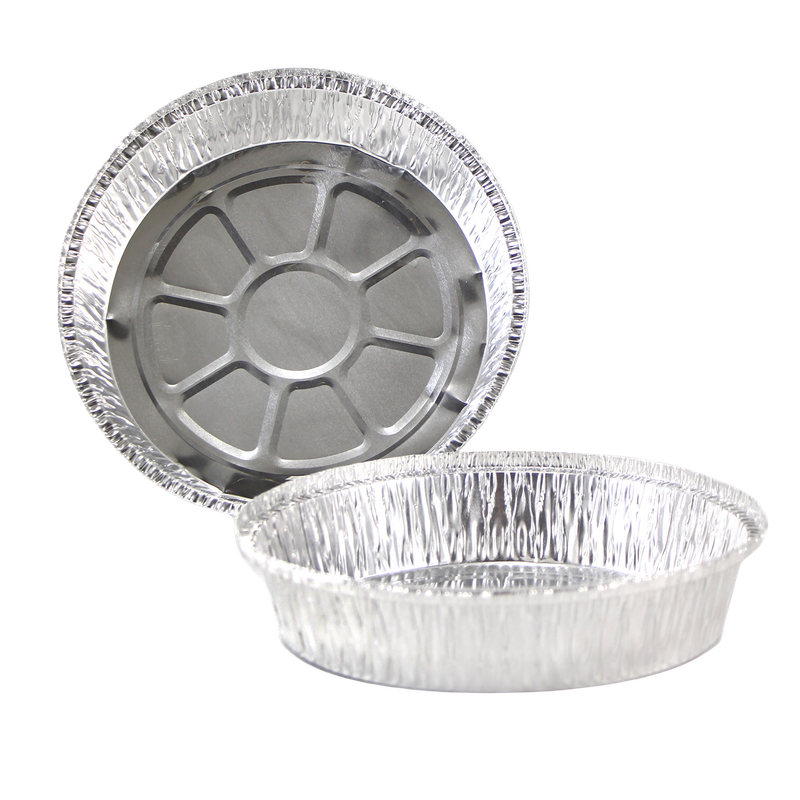Round Aluminum Containers - 8” dia. - 30 Gauge