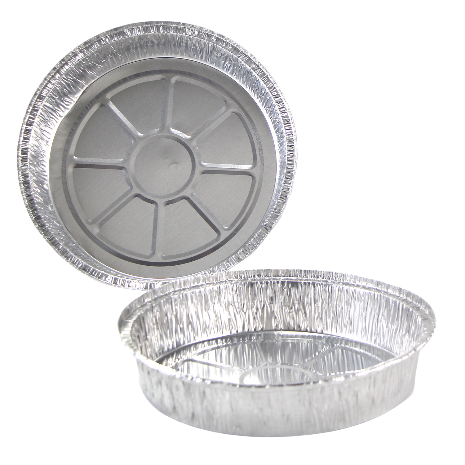 Round Aluminum Containers - 9” dia. - 30 Gauge