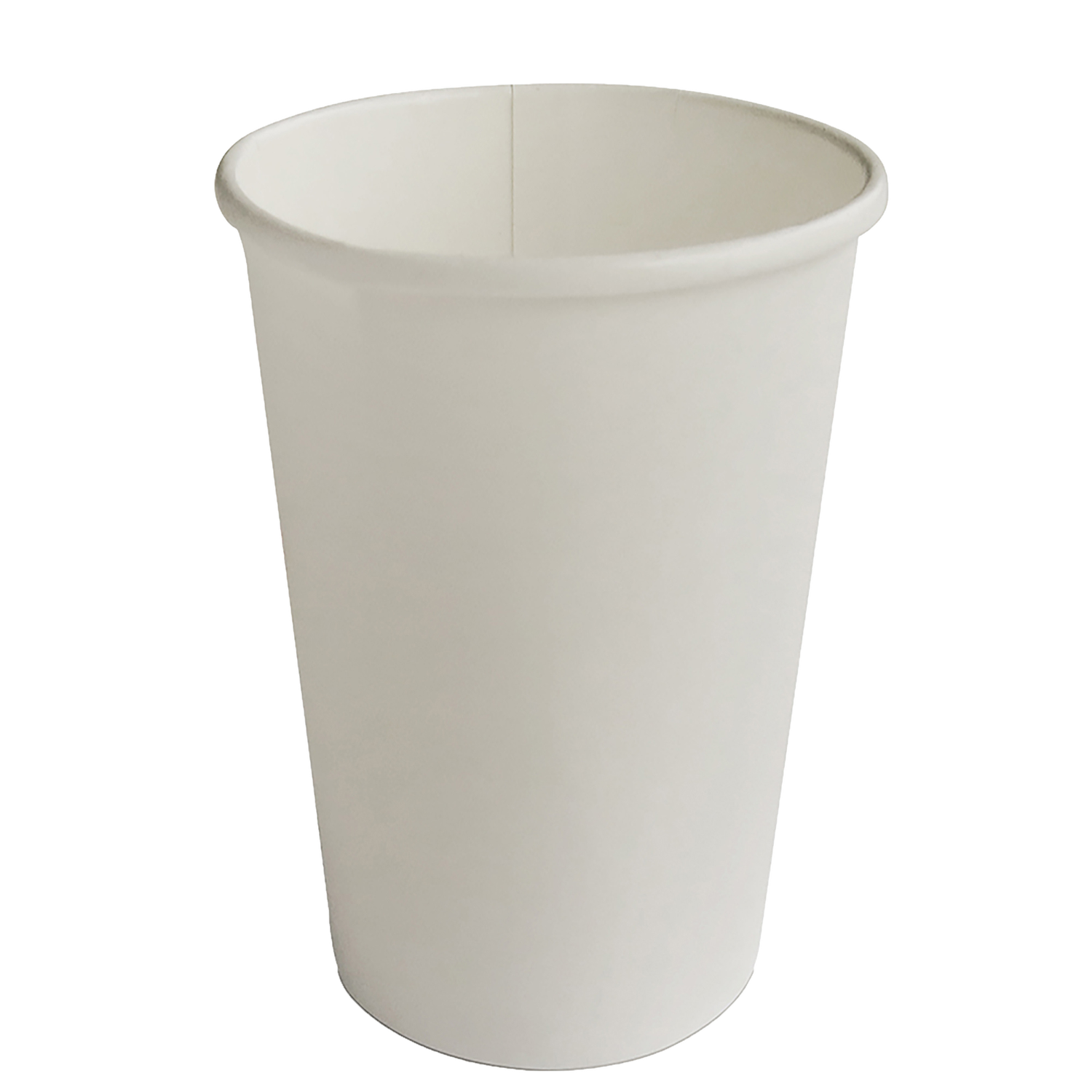 Single Wall Paper Cups - 12oz - White