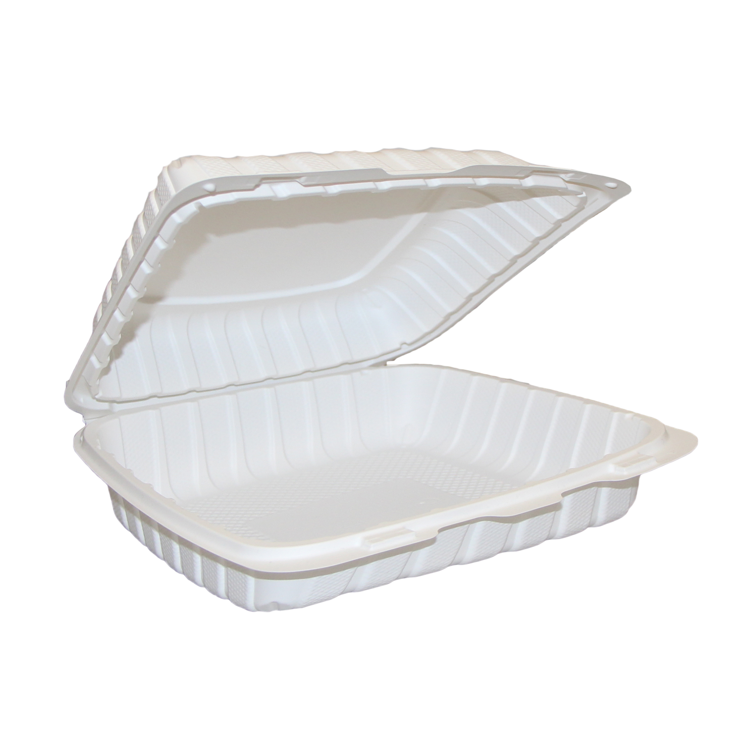 Mineral Filled Polypropylene (MFPP) Hinged Containers  – ECONO - 9″ x 6″ x 2.75″