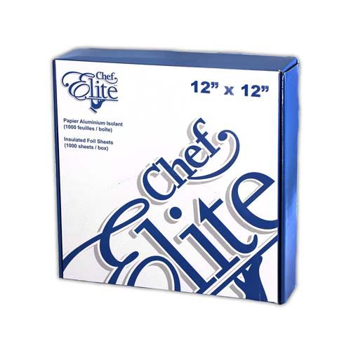 Insulated Foil Sheets - 1000Pk, Size: 12" x 12"