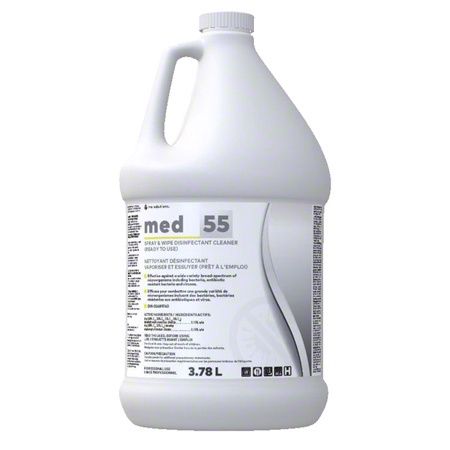 INO Med 55 Spray &amp; Wipe Disinfectant Cleaner RTU - 3.78 L