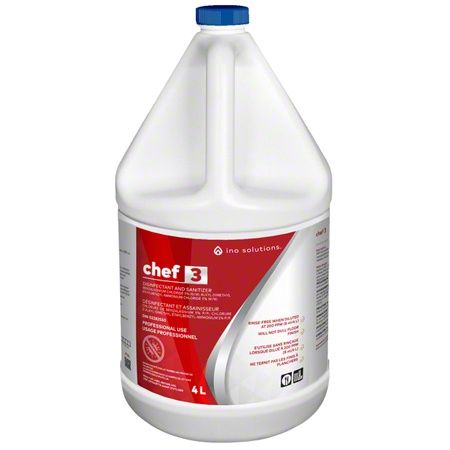 INO Chef 3 Disinfectant &amp; Sanitizer - 4 L