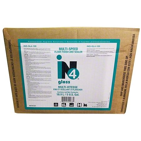 INO Gloss 4 Multi-Speed Floor Finish &amp; Sealer – 18.9L