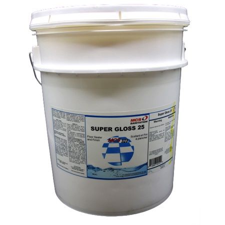 MCS Super Gloss 25 Floor Sealer &amp; Finish - 18.9 L