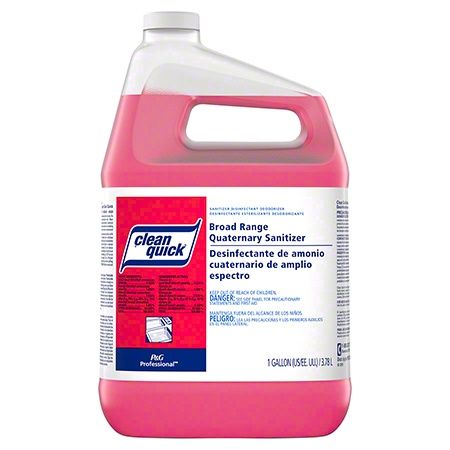 Clean Quick® Professional Broad Range Sanitizer w/Test Strips - Gal.